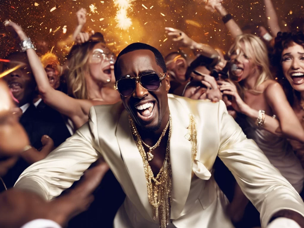 Sean Combs, also known as P Diddy, at a public event, representing his influence in music, business, and philanthropy.